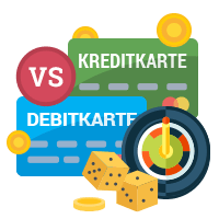 Ihre Bankomatkarte ist mit Ihrem Girokonto verbunden, von dem aus die Zahlungen abgebucht werden. Neu ausgestellte Karten sind in der Regel bereits für Online-Transaktionen freigeschaltet, aber falls Sie Ihre EC-Karte noch nicht für Online-Zahlungen aktiviert haben, müssen Sie dies bei Ihrer Bank beantragen. Im virtuellen Kassenbereich des Online Casinos in Österreich wählen Sie Ihre Debitkarte als Zahlungsmethode und geben den gewünschten Betrag an. Dafür benötigen Sie Ihre 19-stellige Kartennummer sowie die dreistellige Prüfziffer. Zusätzlich müssen Sie, ähnlich wie beim Online-Banking, Ihre Identität mit PIN und TAN bestätigen. Einige Banken schicken zudem einen SMS-Transaktionscode (TAC), der aus sechs Ziffern besteht. Nach Abschluss dieses Vorgangs steht Ihr eingezahlter Betrag umgehend im Online Casino zur Verfügung. Aufgrund der Mischung aus Sicherheit und Geschwindigkeit erweisen sich Debitkarten als eine besonders komfortable Zahlungsmethode.