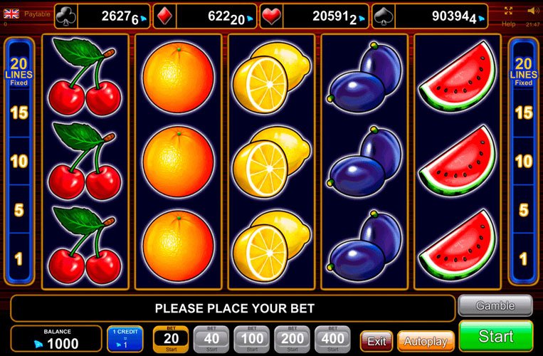 Super Hot - Spielautomaten