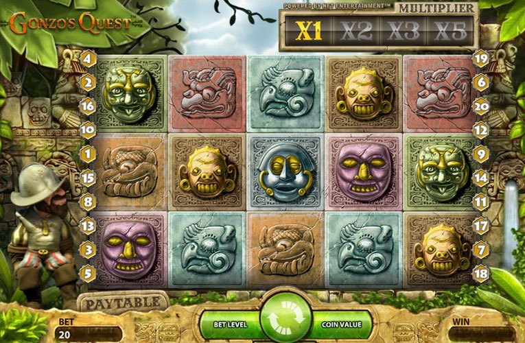 Gonzo's Quest - Spielautomaten