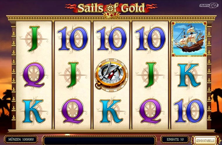 Sails of Gold - Spielautomaten