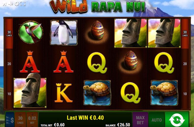 Wild Rapa Nui - Spielautomaten
