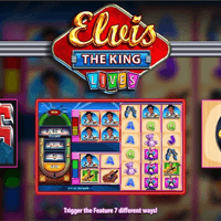 So funktioniert der Elvis The King Lives Spielautomat